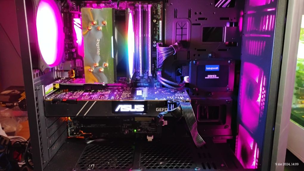 PC Gamingowy I7 GTX 1080TI 32GB Ram 256GB+1TB GW 6 MC