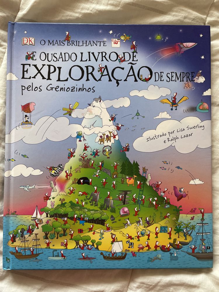 O mais brilhante e ousado livro de exploração de sempre pelos geniozinhos