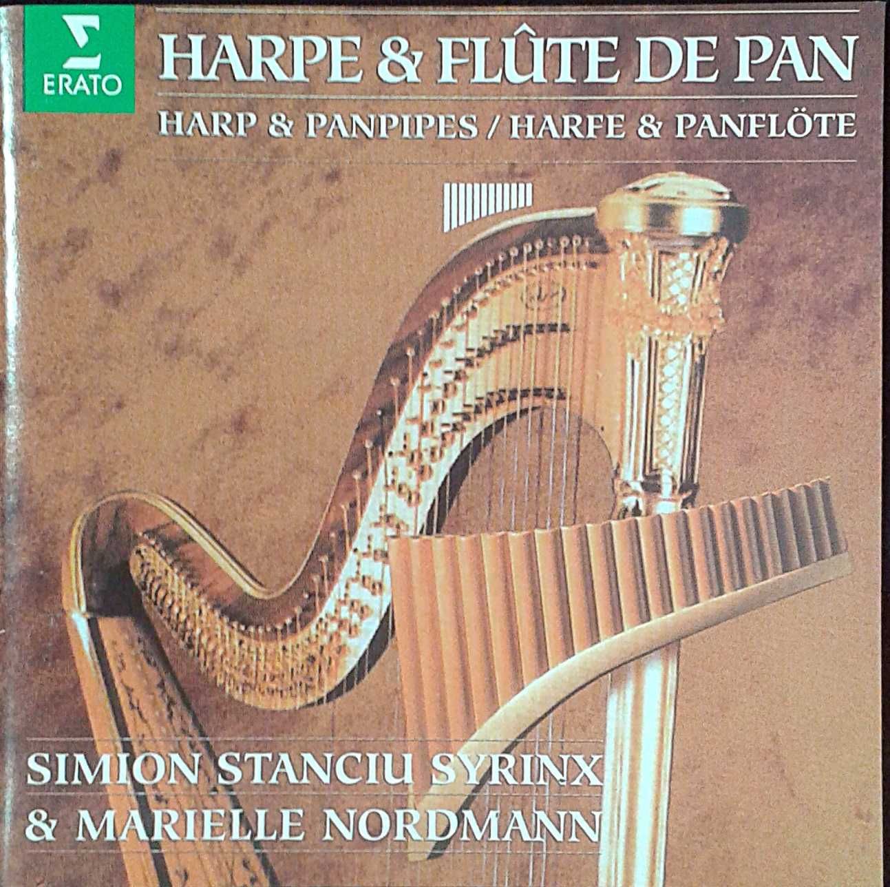 Harpa e Flauta de Pan.Syrinx & Nordmann.Pub ERATO Envio CTT
