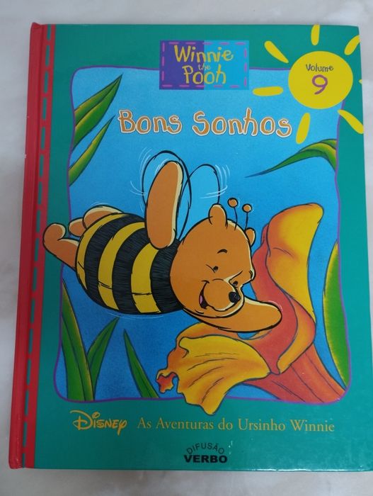 Livros de colecção Winnie The Pooh, Ruca, Rua Sésamo e Pedro.
