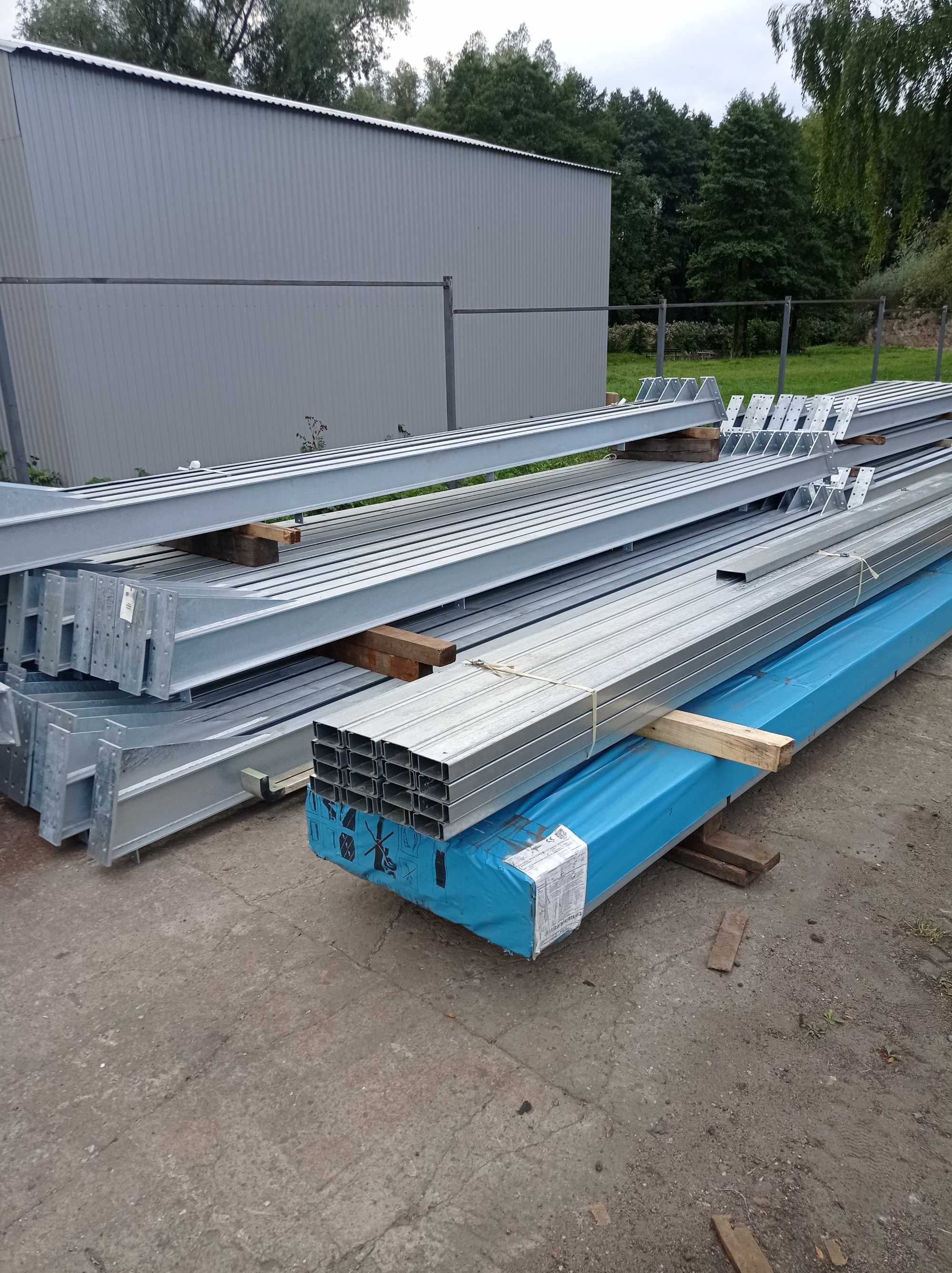Hala stalowa 12x20 konstrukcja 10x24 moduł słup dzwigar