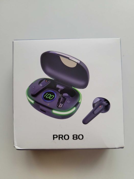 Słuchawki bezprzewodowe z powerbankiem