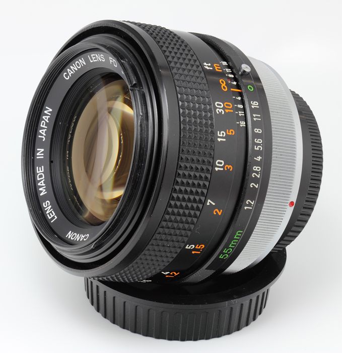 Canon fd 55mm f 1.2 s.s.c analogowy obiektyw