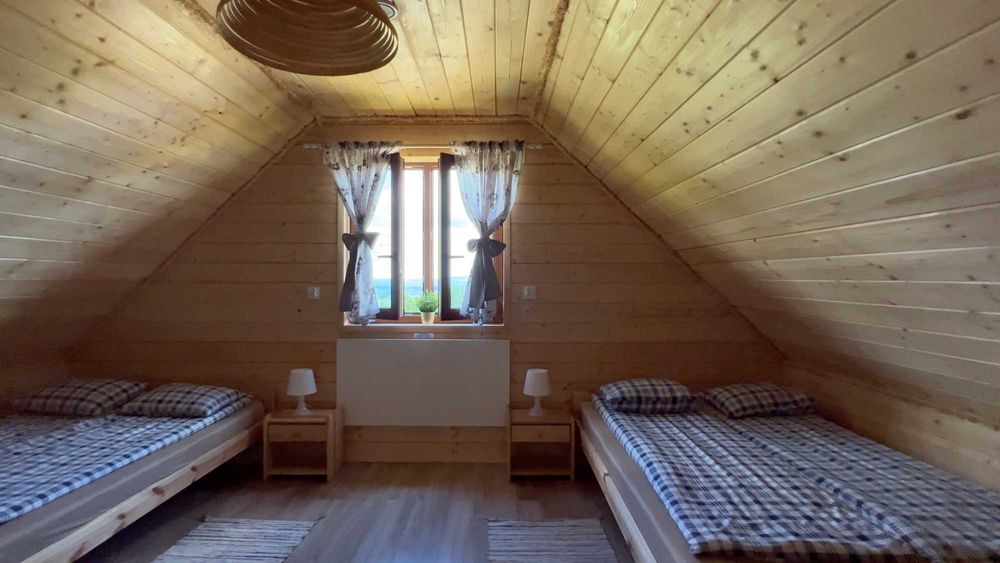 Domek drewniany 10 osobowy w Karpacz -Kowary, sauna, plac zabaw grill