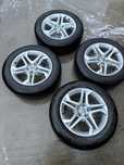 Alu Felgi AUDI 5x112 18 cali Q5 SQ5 ORYGINAŁ + opony zimowe 235/60/18