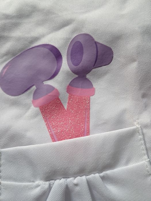 Strój karnawałowy Doktor Dosia 5-6lat 110-116cm