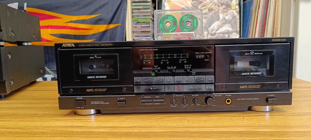 Кассетна дека Aiwa AD-WX 777 (стан ! )