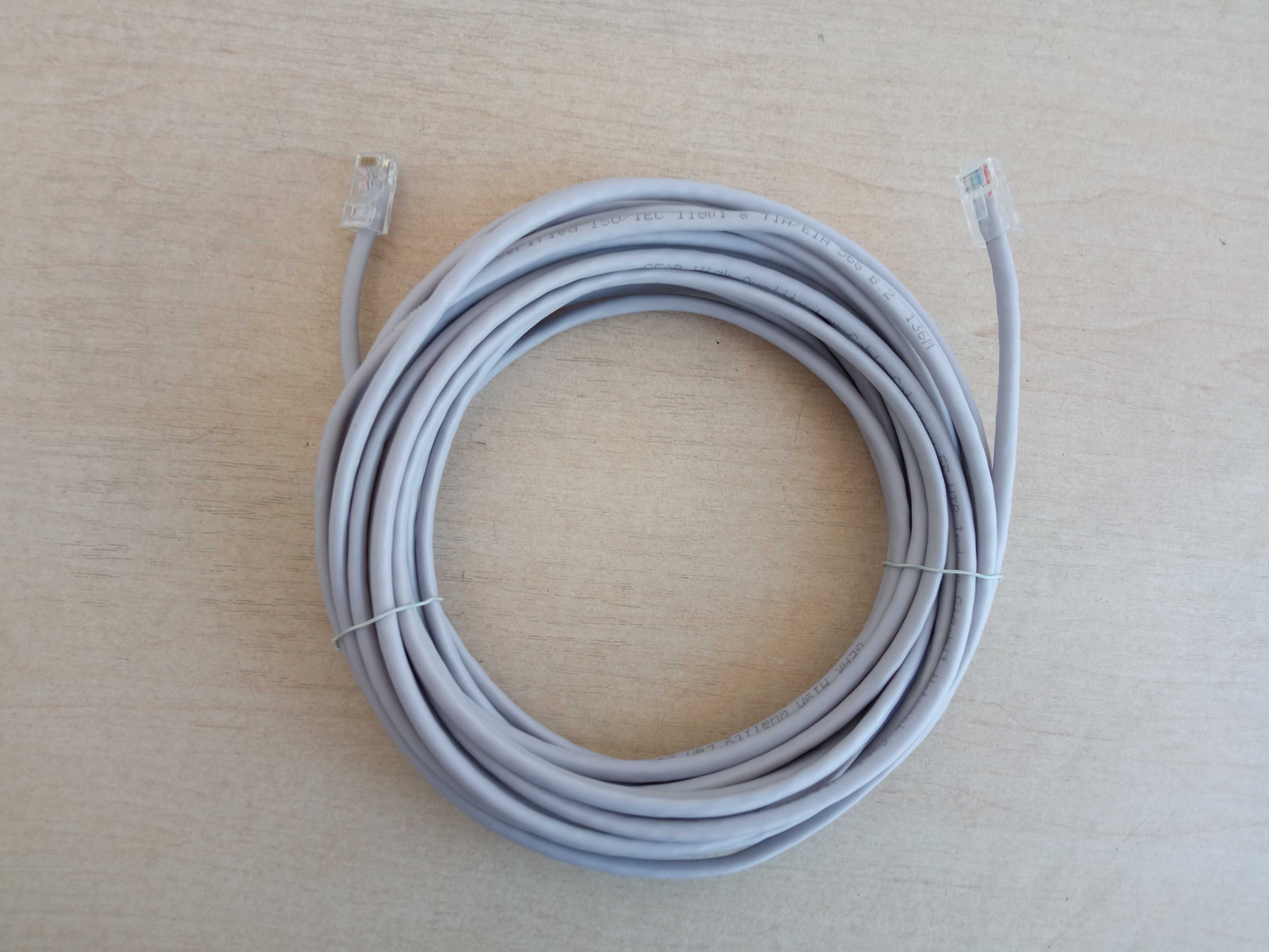 Пач корд кабель для інтернету з конекторами RJ-45 10 метрів
