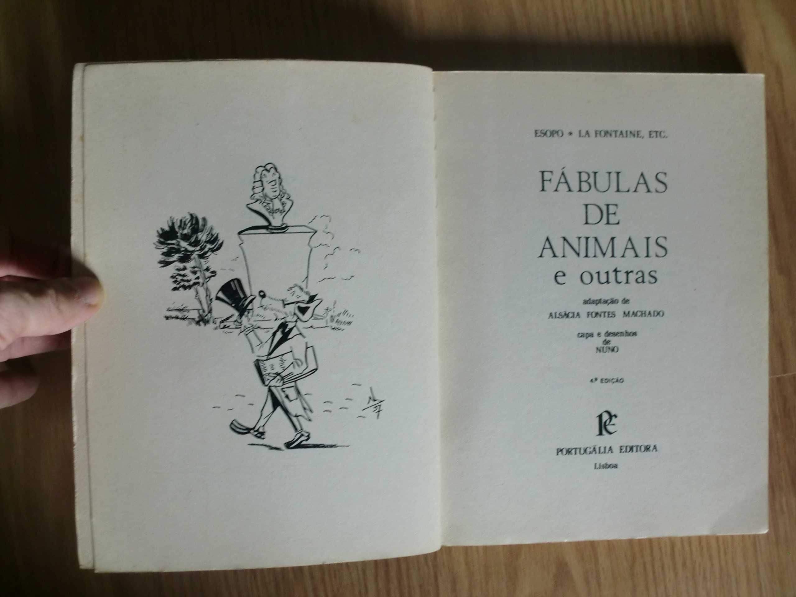Fábulas de Animais e outras
de Esopo  / La Fontaine