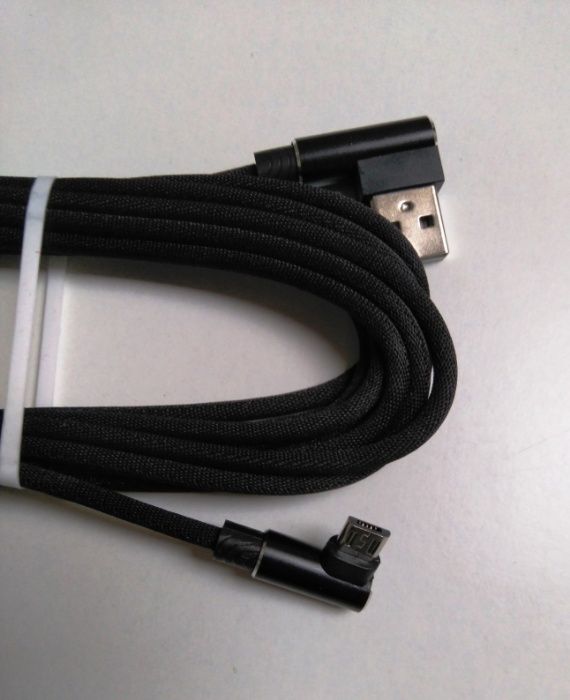 Cabo de dados ou carregamento com de 3 metros, USB para micro usb