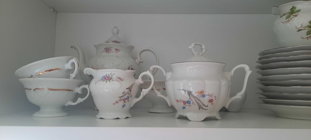 Komplet porcelanowy Wałbrzych