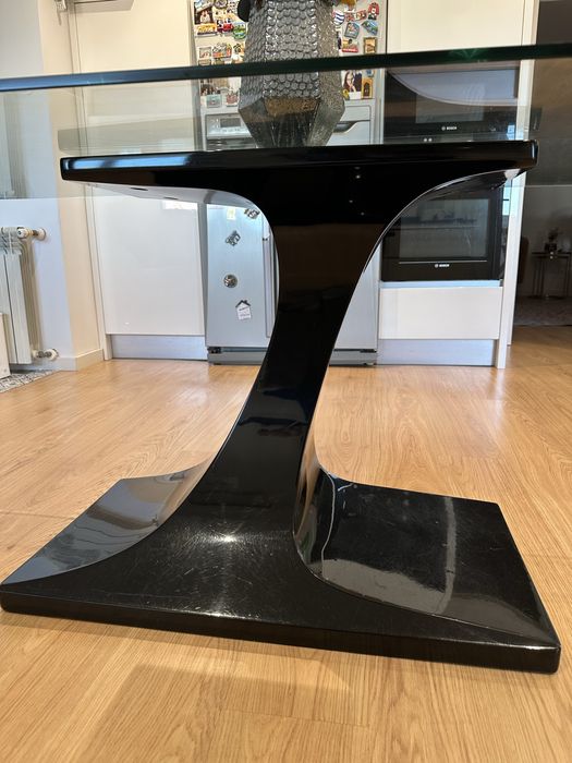 Mesa jantar vidro 180x90