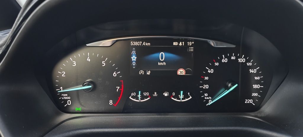 Ford Fiesta 2020 niski przebieg