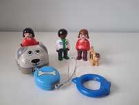 Playmobil weterynarz z psem 70406 & 70407 Piesek na kółkach