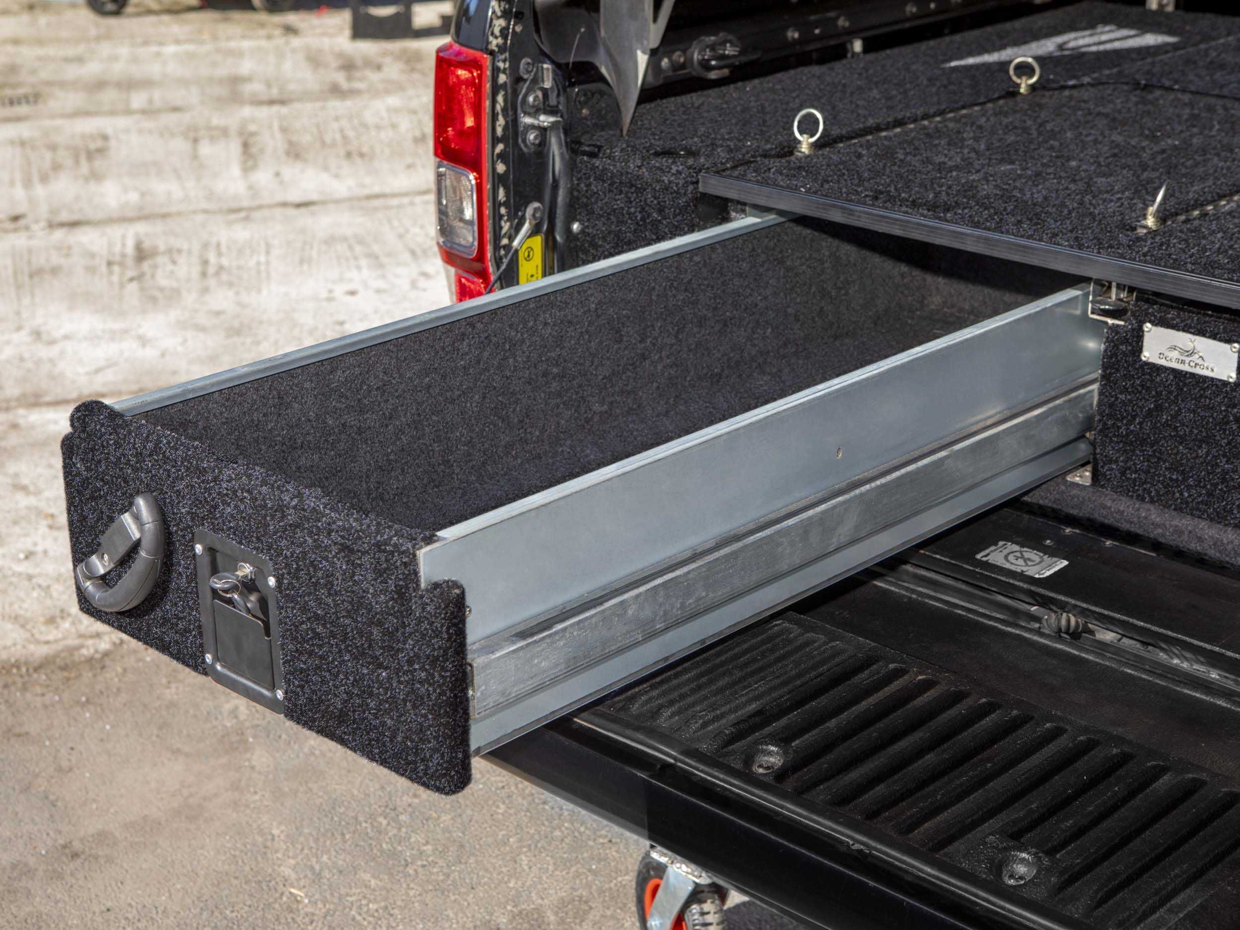 zabudowa szufladowa szuflady pickup navara ranger hilux amarok L-200