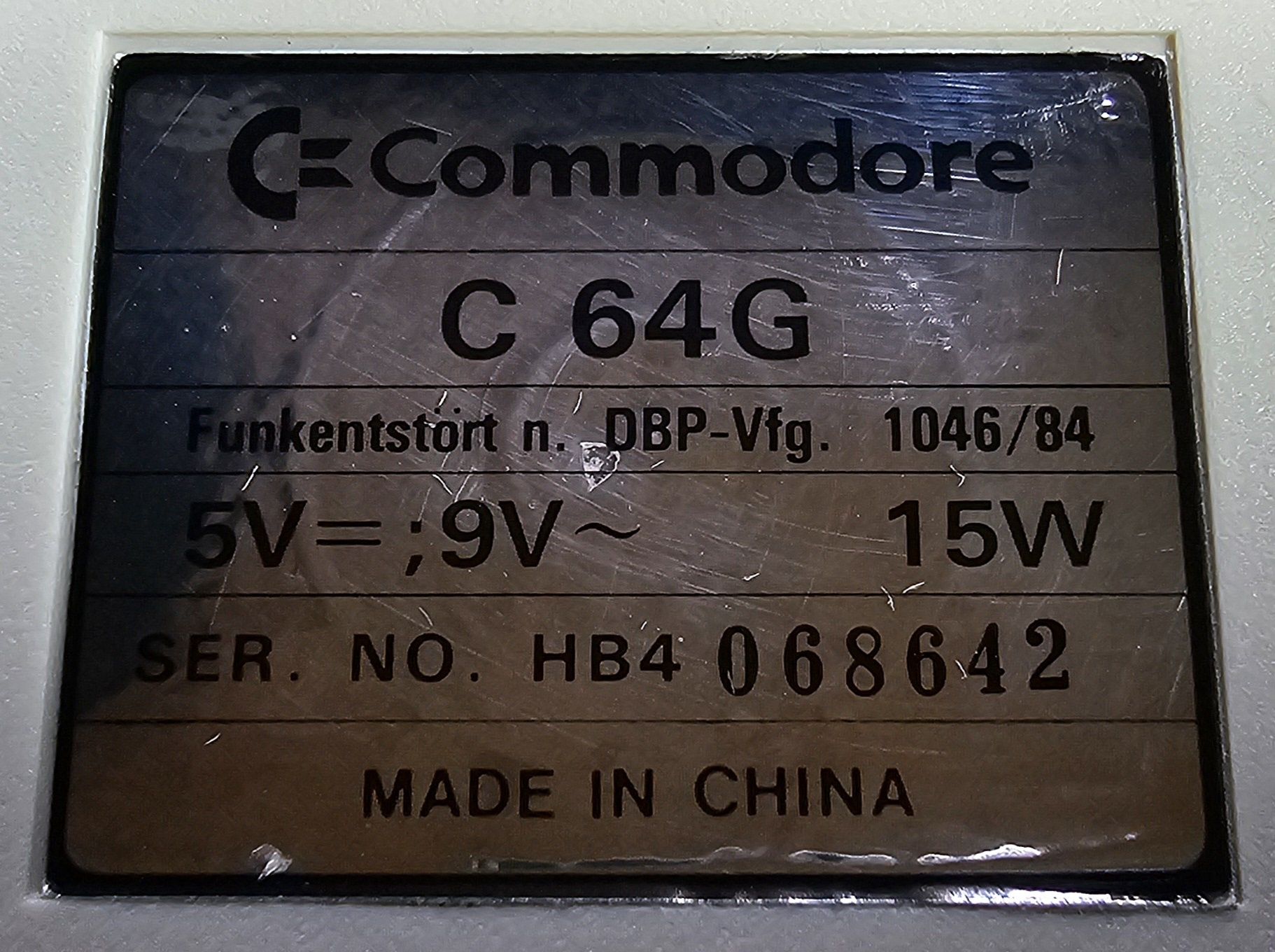 Commodore C64G odnowiony, testowany, sprawny! #3