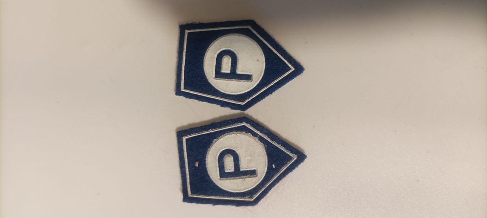 Patki Policji/korpusu/ Służba prewencji.