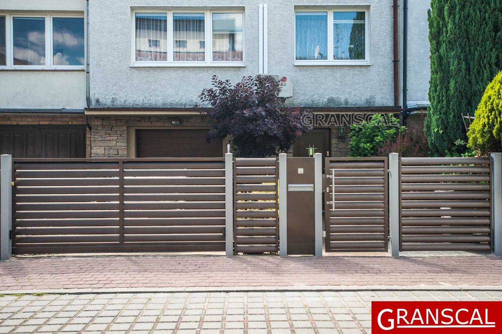 Ogrodzenia żaluzjowe nowoczesne aluminiowe płot furtka brama Poznań