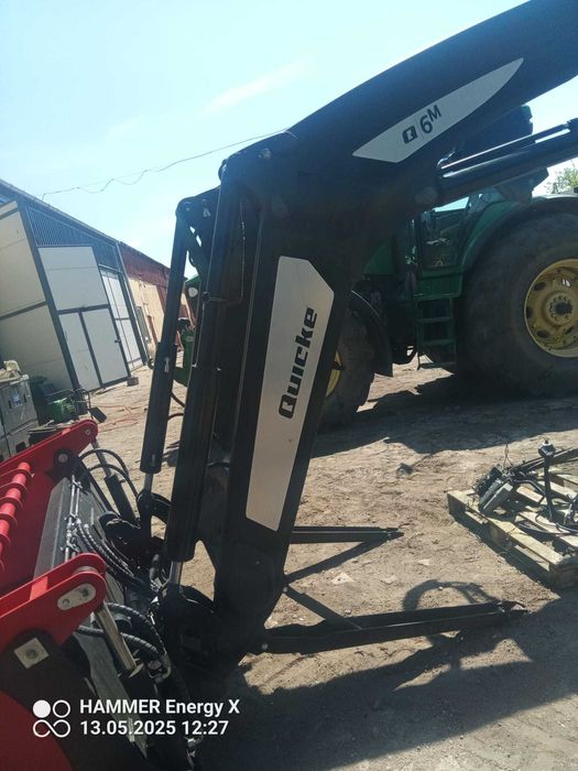 Ładowacz czołowy Quicke Q 6M ( nie 5M q65) + łyżko krokodyl Polecam