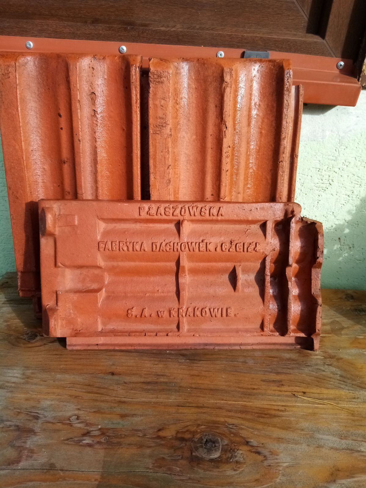 Dachówki ceramiczne - Płaszowska Fabryka Cegieł (2000 sztuk)