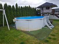 Basen stalowy całoroczny GRE Bora Bora 5x3x1,2m