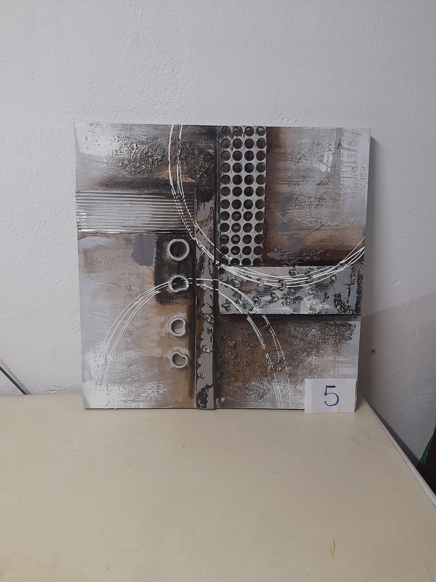 Quadros em tela pintados à mão