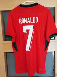 Koszulka piłkarska Ronaldo reprezentacjia Portugalii Euro 2024 roz. L