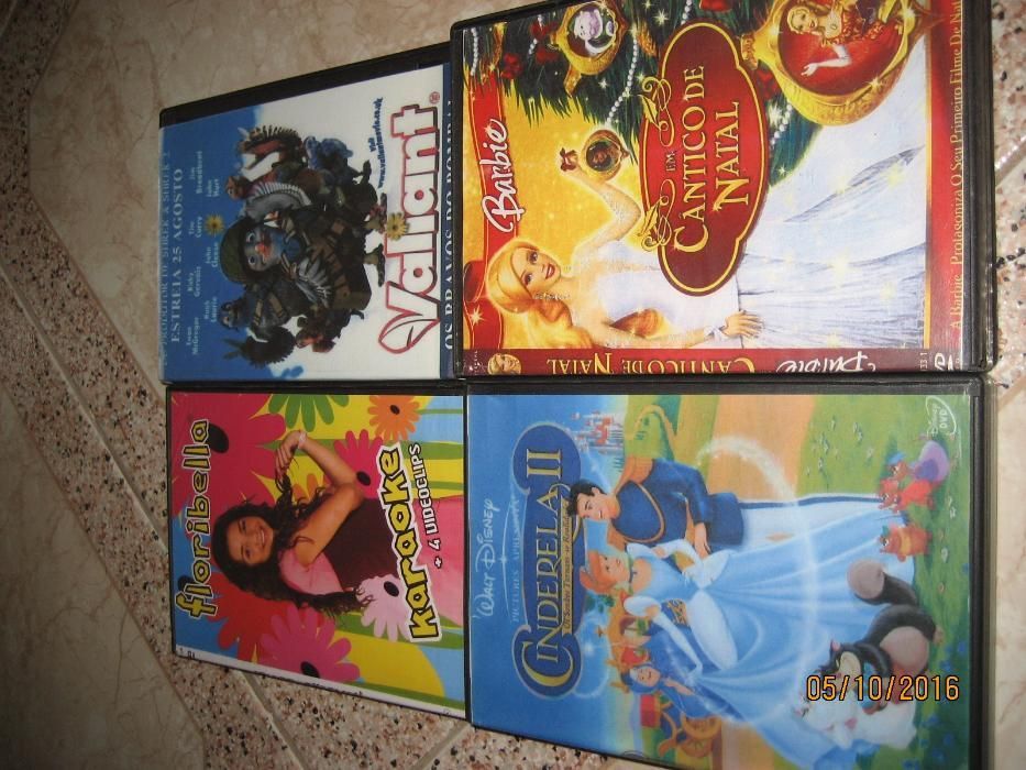 Varios DVD infantis