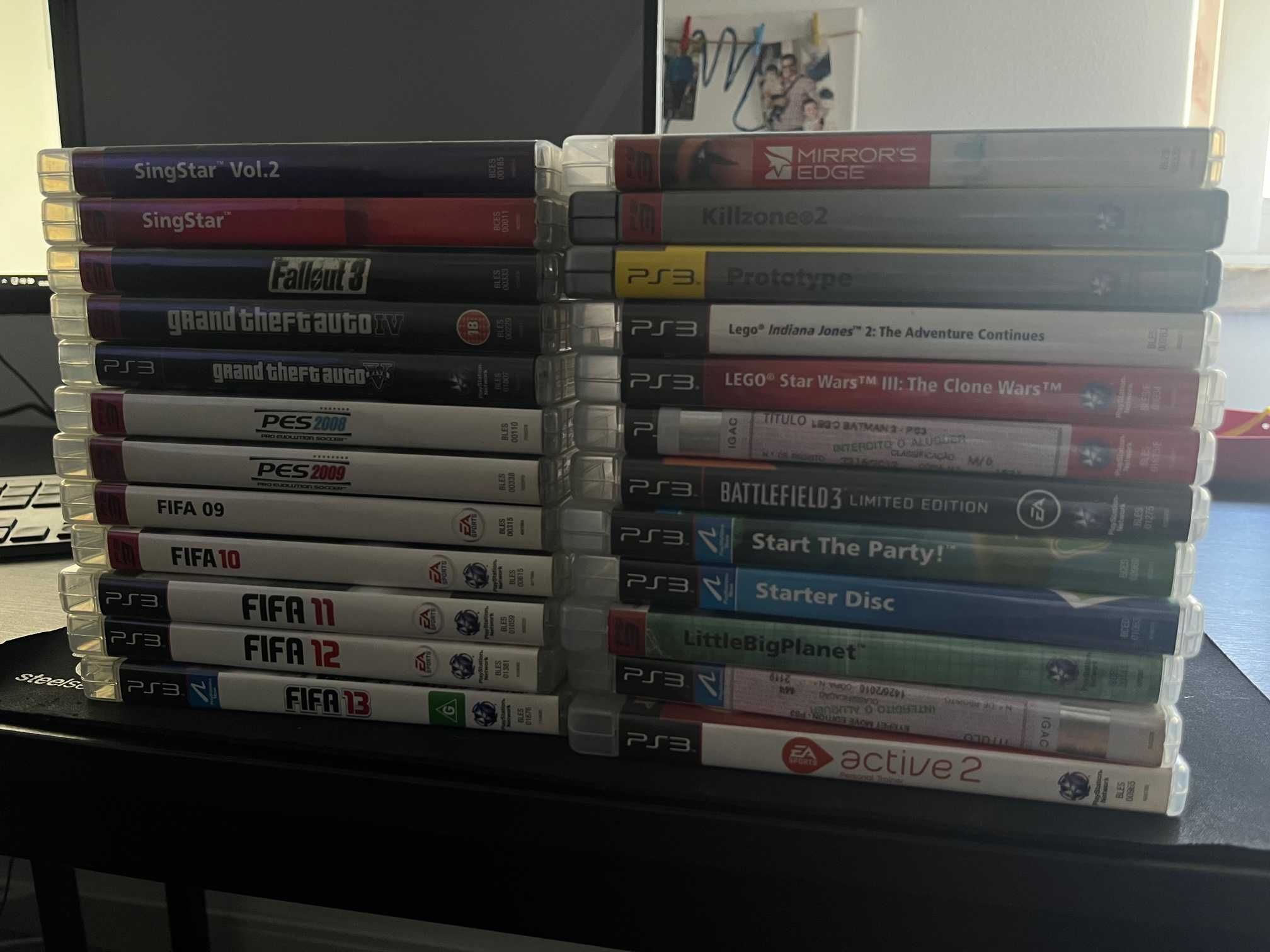 Jogos diversos PS3 - desde 4€ - Em separado ou em conjunto