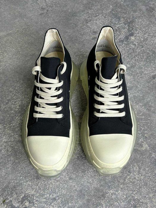 Rick Owens DRKSHDW Abstract Ramones jumbo lace geobasket кеди кросівки