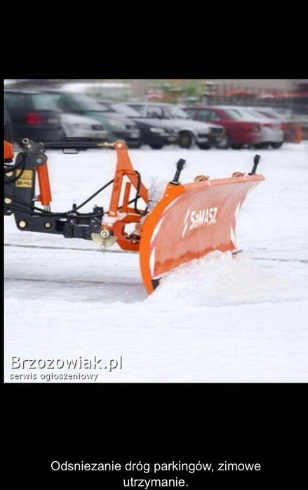 Zimowe utrzymanie Odsniezanie