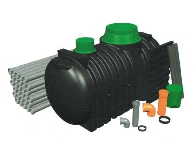 Przydomowa oczyszczalnia ścieków 2-komorowa 3000 L