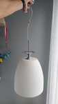 Jak nowa Lampa wisząca biała klosz 35cm