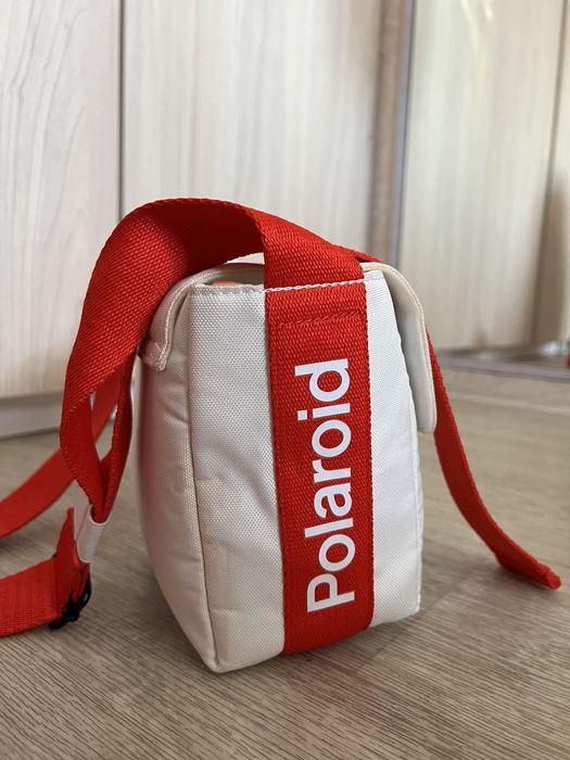 Фотоапарат з сумкою миттєвого друку Polaroid Now рожевий з білим