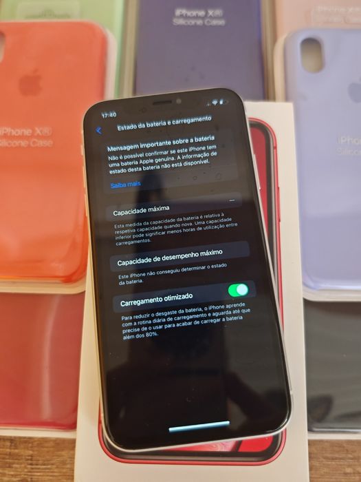 iPhone XR 128GB Branco, em bom estado, Aceito Retomas