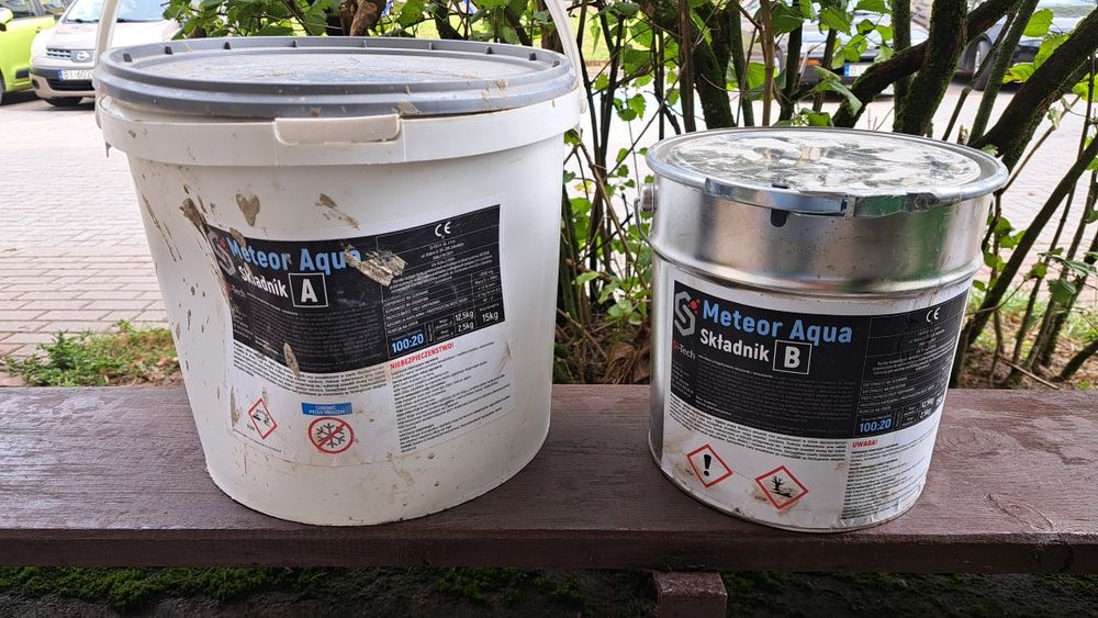 Żywica meteor aqua a i b