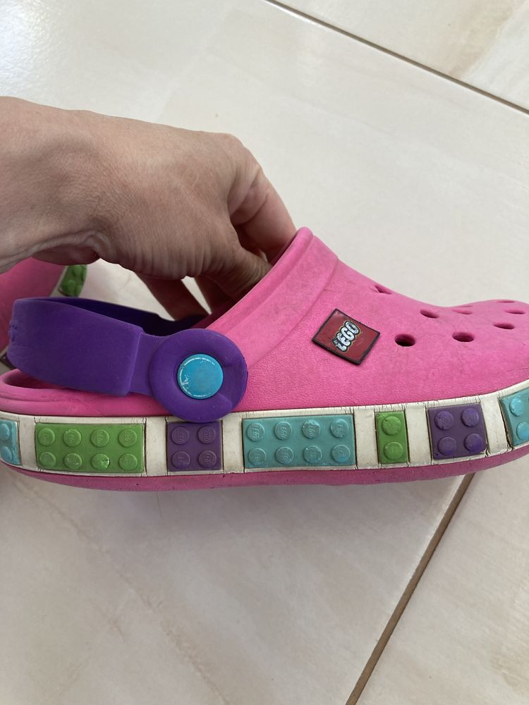 Crocs шлепки на девочку 21,5 см
