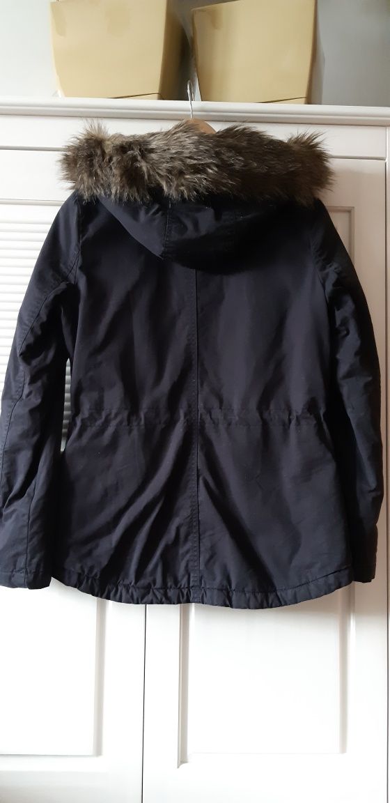 Parka Logg H&M 34 ocieplana