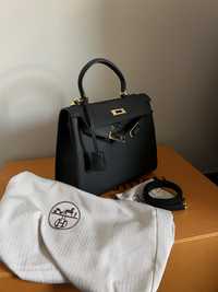 Mala tipo Hermes Kelly 28cm