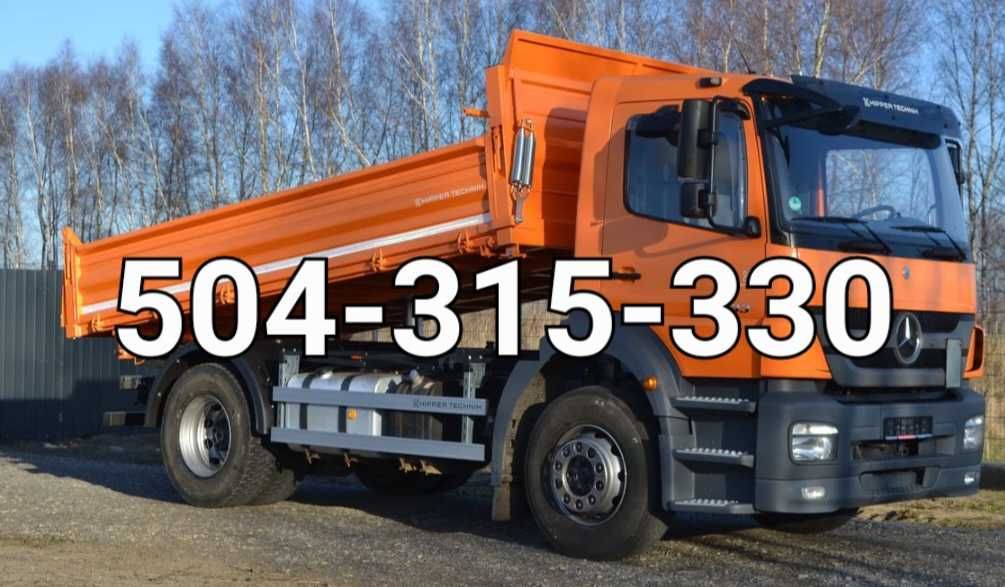 Piasek pod kostkę, piasek siany, piach płukany, żwir Łódź i okolice