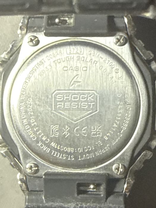 Годинник CASIO GBM-2100A-1A2ER