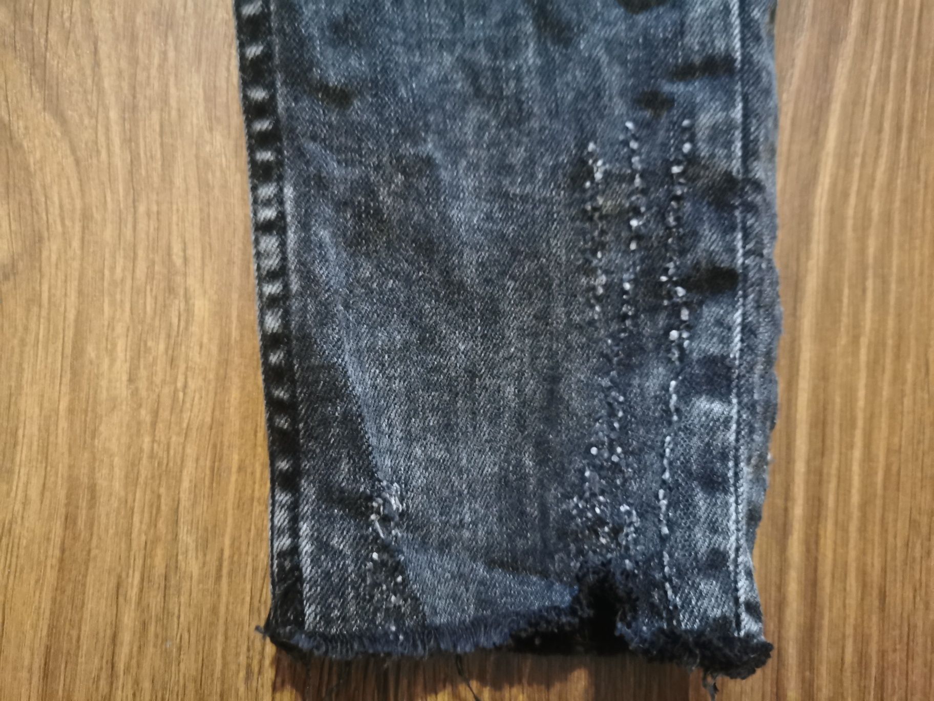 Spodnie jeansy rurki Zara 36 S