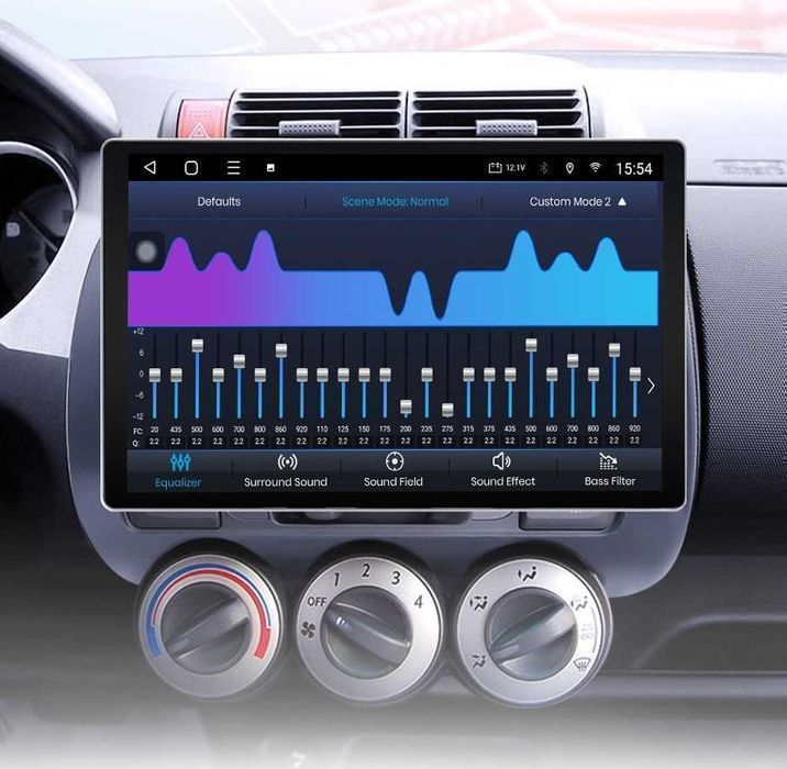 Radio nawigacja Honda Fit Jazz City 2002 - 2007 Android Auto CarPlay