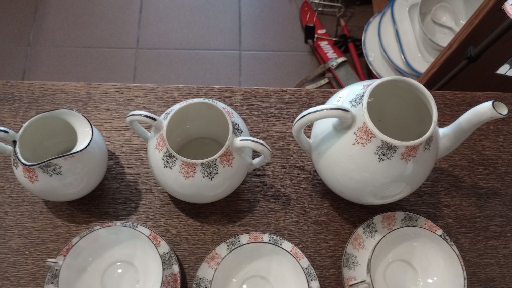 Piękny japoński serwis z porcelany Okazja