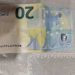 Nota capicua de 20€