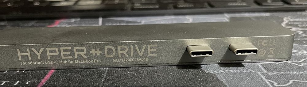 Adaptador USB-C Hyperdrive (7 em 1)