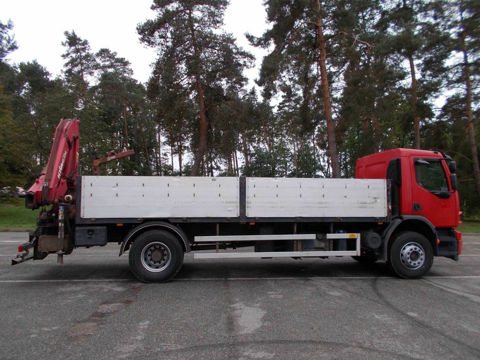 Volvo FE Skrzyniowy Dźwig HDS HYVA HB120E2 Rotator 1-Właściciel