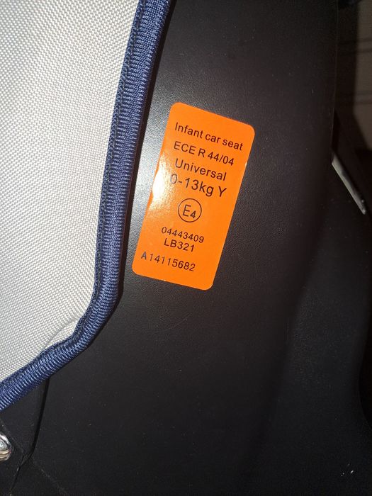 Cadeira auto bebé 0-13kg Zippy