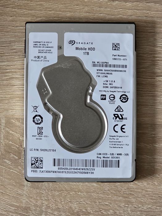 HDD 2,5" Seagate - idealny stan 2szt
