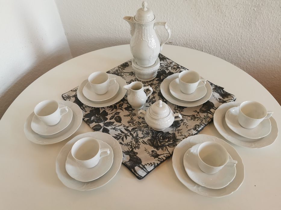 Rosenthal Sanssouci Nowy Biały Serwis Kawowy